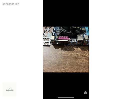 Masaüstü Bilgisayar - Anakart GİGABYTE GA-H61M-DS2 ANAKART/İ7-3770/16 GB DDR3/FAN Anakart Anakart