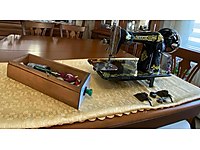 ZENITH MARKA ANTİKA DİKİŞ MAKİNASI