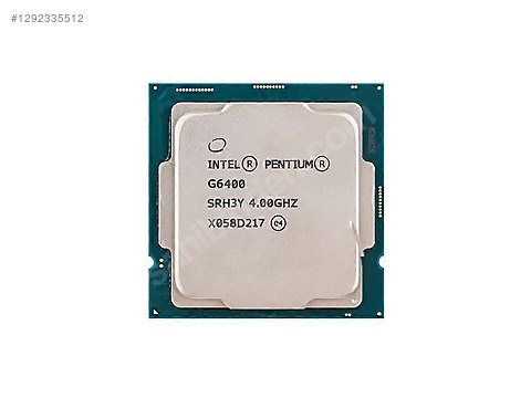 İNTEL GOLD G6400 LGA 1200 PİN 4.00 GHZ İNTEL 10. NESİL İŞLEMCİ