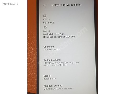 Used & Brand New Items / Cell Phones & Accessories / Cell Phones / Xiaomi / Redmi 13C