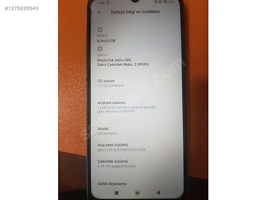 Used & Brand New Items / Cell Phones & Accessories / Cell Phones / Xiaomi / Redmi 13C