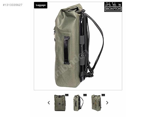 Brompton X Bear Grylls Waterproof Backpack sahibinden.comda