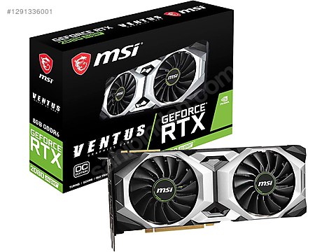 MSI GeForce RTX 2080 Super Ventus Oc 8GB GDDR6 sahibinden.comda