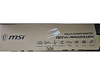 MSI OPTİX MAG 251RX 240HZ 1MS IPS FullHD Gaming Monitör