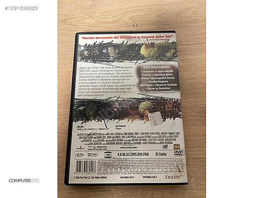 Testere Filmi TESTERE 2 DVD ORJİNAL - Yabancı DVD Filmler sahibinden.com'da - 1291336323