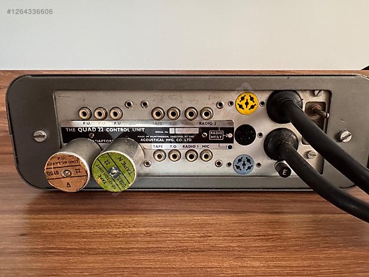 Quad Power Amfi - Quad II mono mono Power Amplifier + Quad 22 Pre Amplifier