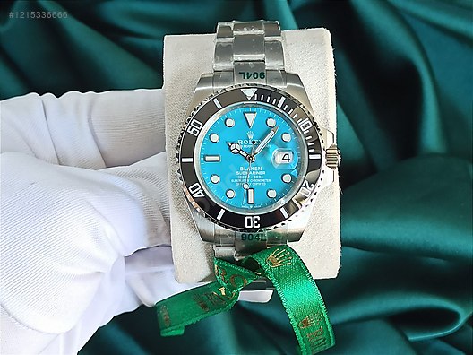 Rolex ROLEX SUBMARINER BLAKEN BLACK BEZEL 41mm KUTU TAM SET at sahibinden 1215336666