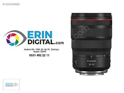 Lensler / Canon RF 24-70mm f/2.8L IS USM Lens - SIFIR KAPALI KUTU