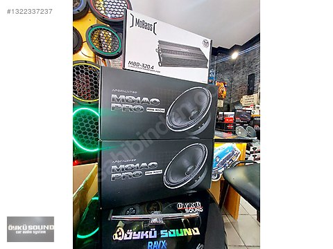Speaker / Midrange / ÖYKÜ SOUND ŞOK FİYAT 4AD APOCALYPSE 81AC PRO
