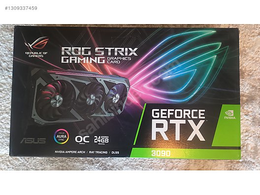 ASUS STRIX OC RTX 3090 (420W) Kutulu - 24 GB VRAM sahibinden.comda