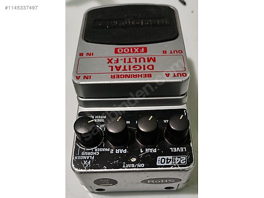 Behringer multi fx deals pedal