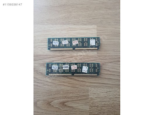 Toshiba 16mb 72 pin SM SİM Ram (2 adet) - RAM Bellek ve Tüm Masaüstü ...