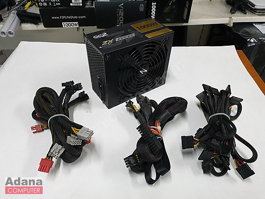 OCZ ZX1000W 80+ Gold Full Modüler Power Supply sahibinden.comda