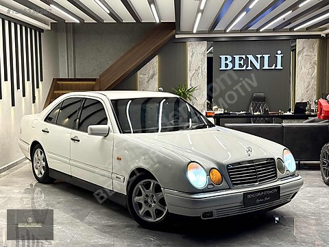 |BENLİ GRUP| 1996 E200 BEYAZ E2 PAKET DERİ KOLTUK...