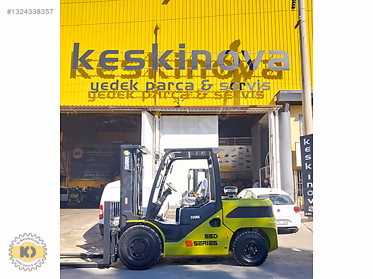 CLARK 5 TON DİZEL FORKLİFT PEŞİN FİYATINA 12 TAKSİT
