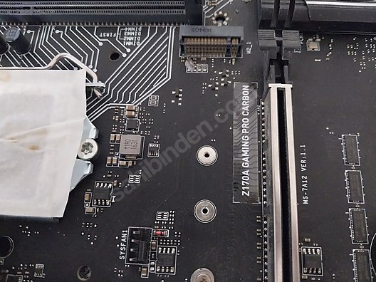 MSİ Z170A GAMING PRO CARBON 6.NESİL İNTEL ANAKART - Anakart ve Tüm Masaüstü Bilgisayar Parçaları sahibinden.com'da