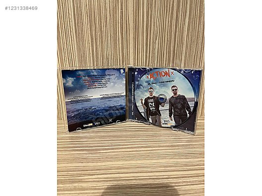 Anıl piyancı İMZALI Emrah karakuyu action Türkçe rap cd - Müzik CD
