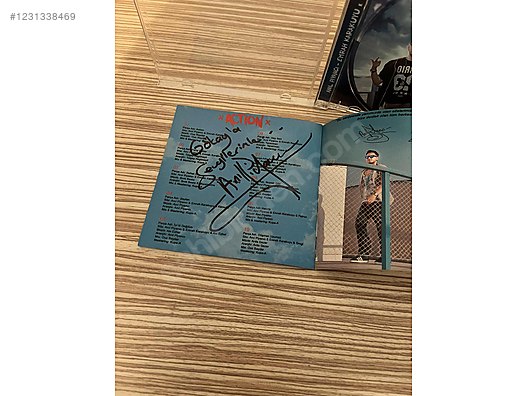 Anıl piyancı İMZALI Emrah karakuyu action Türkçe rap cd - Müzik CD