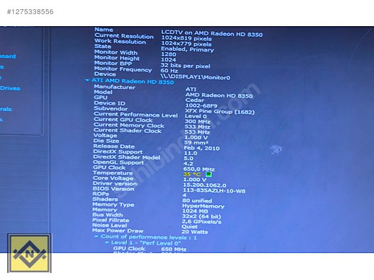 Used & Brand New Items / Computers / Desktops / Desktop Components / Graphics Cards