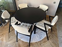 6 Adet Ahşap Boyalı Sandalye Sapasağlam