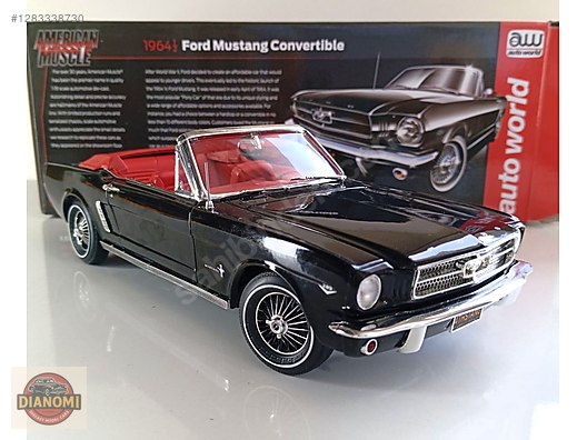 1:18 auto WORLD/ 1964 FORD MUSTANG CONVERTİBLE on sahibinden.com