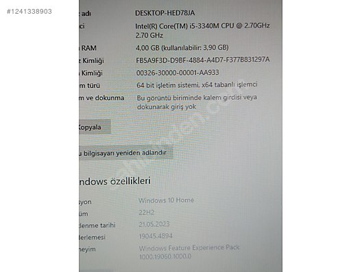 Used & Brand New Items / Computers / Monitors / LED & LCD Monitör