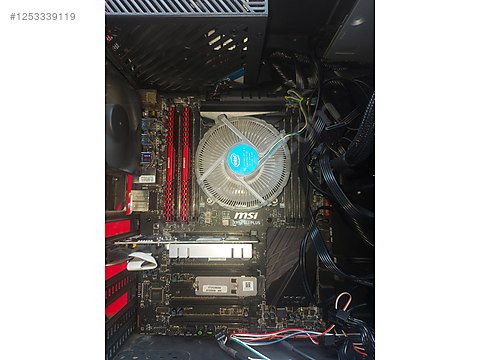 MSİ X99A SLI PLUS ANAKART VE I7 5930K İŞLEMCİ sahibinden.comda
