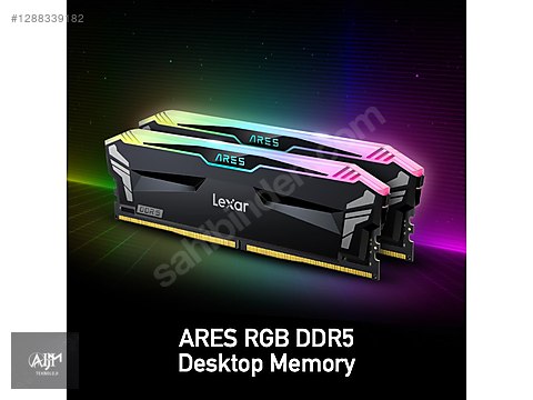 Lexar 32GB (2x16GB) ARES RGB DDR5 6400MHZ CL32 AMD EXPO+XMP 3.0