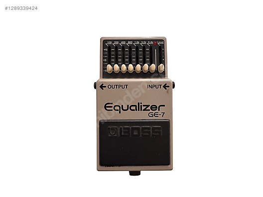 Boss GE-7 Equalizer Analog EQ Pedalı | Sorunsuz, Orijinal - Efekt