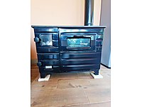 Döküm kuzine soba az kullanılmış