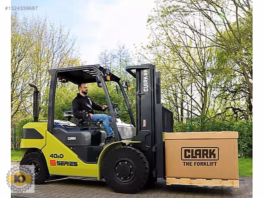 CLARK 5 TON DİZEL FORKLİFT JAPON KUBATO MOTOR STOKTAN TESLİM
