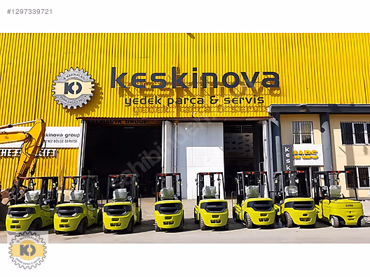 KESKİNOVA CLARK 3 TON LİTYUM AKÜLÜ FORKLİFT 4800 TRP ASANSÖR