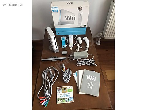 Nintendo Wii komponent kablo dahil, eksiksiz, koleksiyonluk on