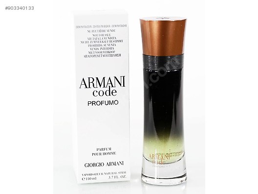 armani code profumo tester