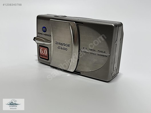 Konica Minolta Dimage G600 Kompakt Dijital Fotoğraf Makinesi Konica Minolta Dimage G600 Kompakt Dijital Fotoğraf Makinesi