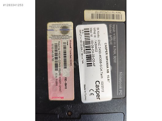 Used & Brand New Items / Computers / Laptops & Notebooks / Parts / Housings & Parts