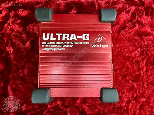 Behringer Ultra-G GI100 - Aktif DI Box - Efekt Pedalı ve Diğer