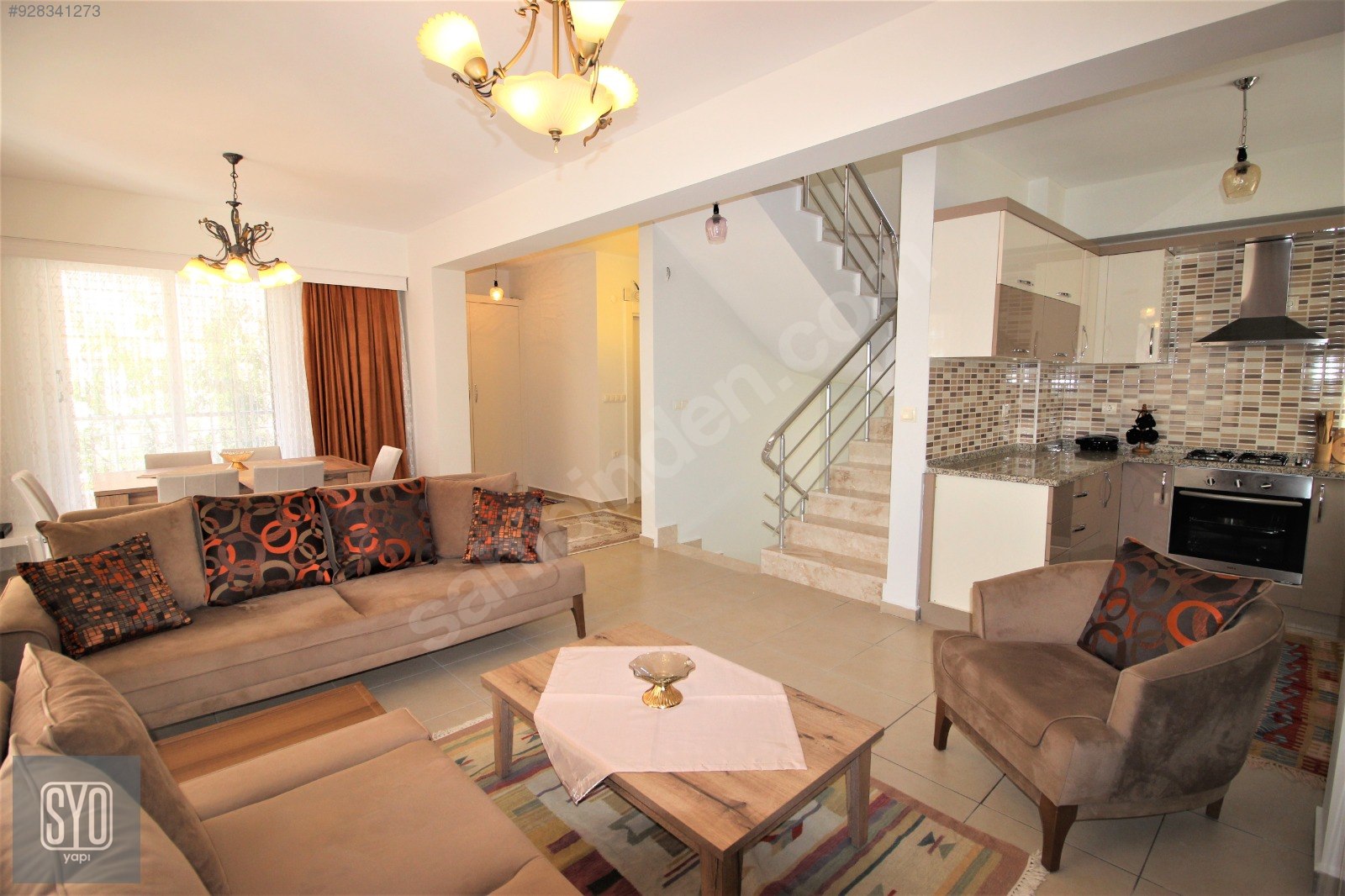 Fethiye Ölüdeniz�de Ev Konforunda Tatil için Kiralık İkiz Villa
