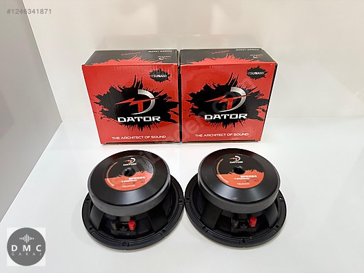 Hoparlör / Midrange / Kampanya DATOR TSUNAMİ 20CM 250RMS MİDRANGE