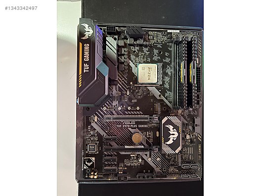 AMD Ryzen 7 5800X3D +ASUS TUF X470-PLUS GAMING + Corsair Vengea