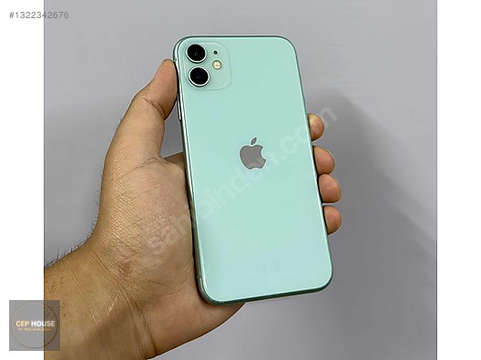 Apple / iPhone 11 / İPHONE 11 TEMİZ 128GB'LIK '' PİL %74 - YEŞİL