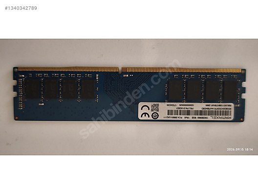 RAMAXEL 8 GB DDR4 2666 MHz Ram sahibinden.comda - 1340342789