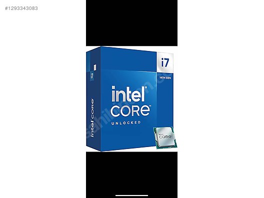 Intel Core i7-14700KF 20 Çekirdek 3.4GHz (Tray) Temiz / Sorunsuz