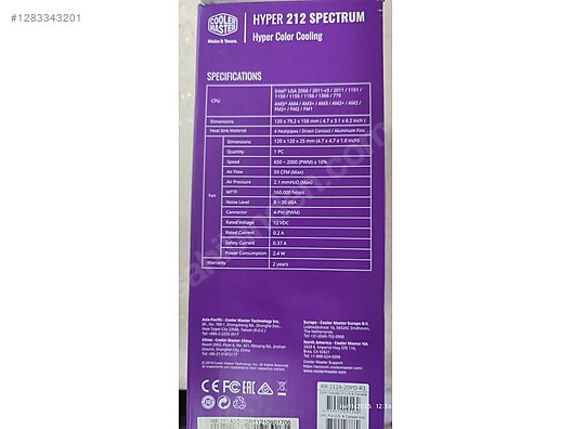 İkinci El ve Sıfır Alışveriş / Bilgisayar / Masaüstü / Donanım / Fan & Soğutucu