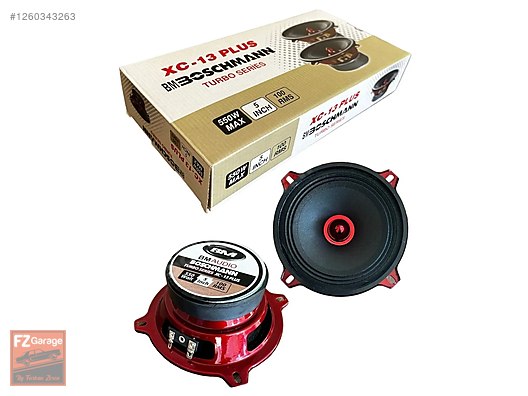 Hoparlör / Midrange / Boschmann XC-13 Plus Oto Midrange 550W 13cm