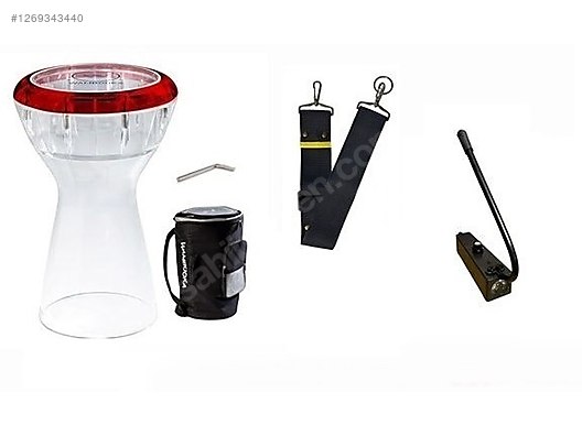 İtalyan Wambooka Diamond Darbuka Set ( Seffaf ) - Darbuka ve Diğer