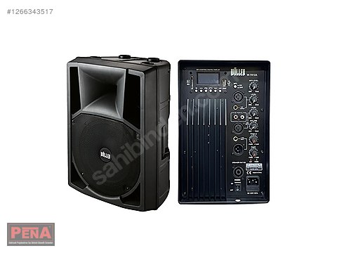 WÖLLER W-7012A 12İNÇ 2 YOLLU 400 WATT AKTİF KABİN HOPARLÖR