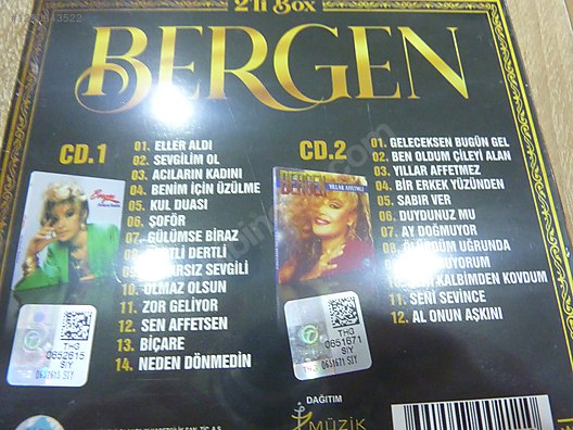 BERGEN CD Sİ 2Lİ BOX SET ACILARIN KADINI -YILLAR AFFETMEZ SIFIR