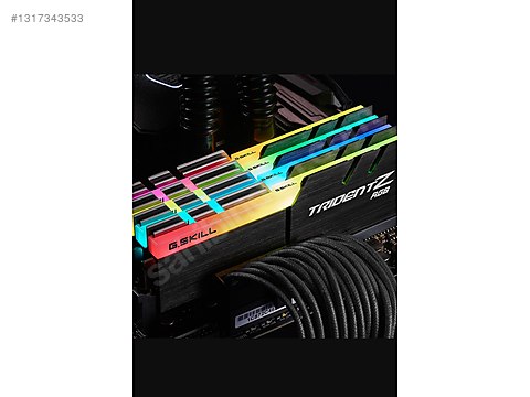 Gskill Trident Z Rgb 32gb ram 4x8gb 3000mhz ddr4 on sahibinden.com