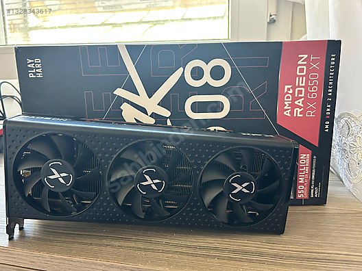 XFX Speedster QICK 308 AMD Radeon RX 6650 XT sahibinden.comda